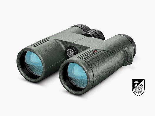 HAWKE 38012 Frontier H DX 10x42 Fernglas Grün mit Zubehör