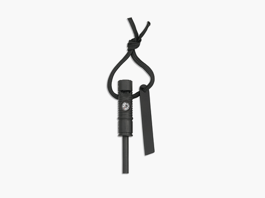 Lighter with Flint, Whistle, and Compass