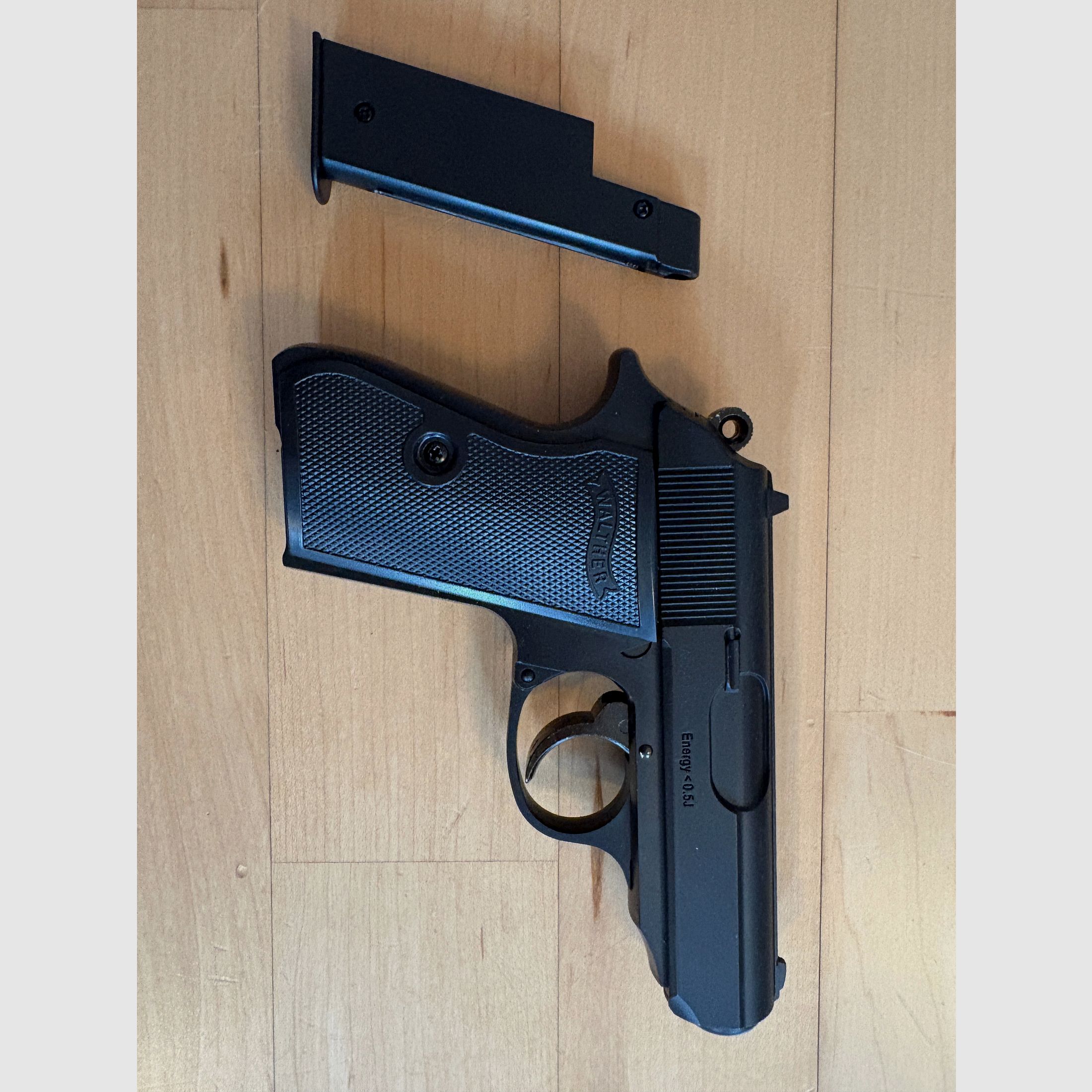 Softair Walther PPK/S, Kal. 6mm BB