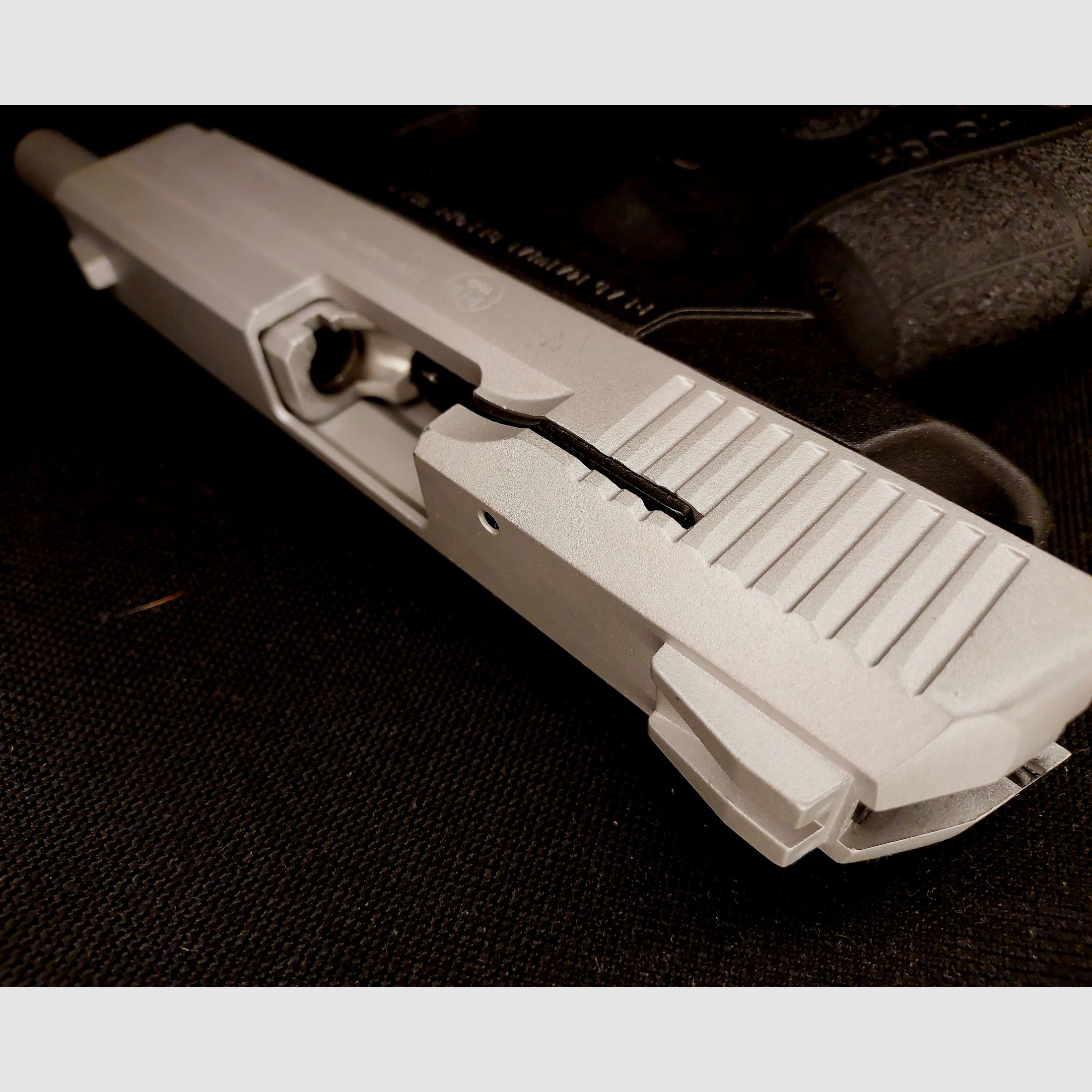 Retay X Treme pistolet de défense 9mm P.A.K. nickel (PTB 1042)