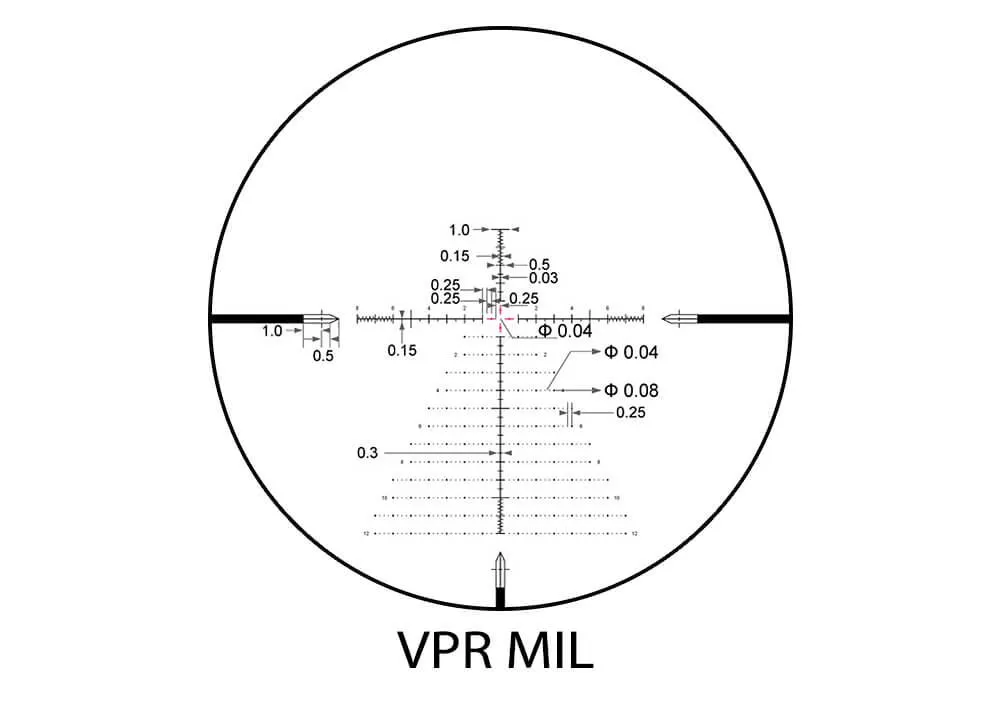 Luneta celownicza Arken EPL-4 6-24×50 VPR MIL, zdjęcie 2 z 8