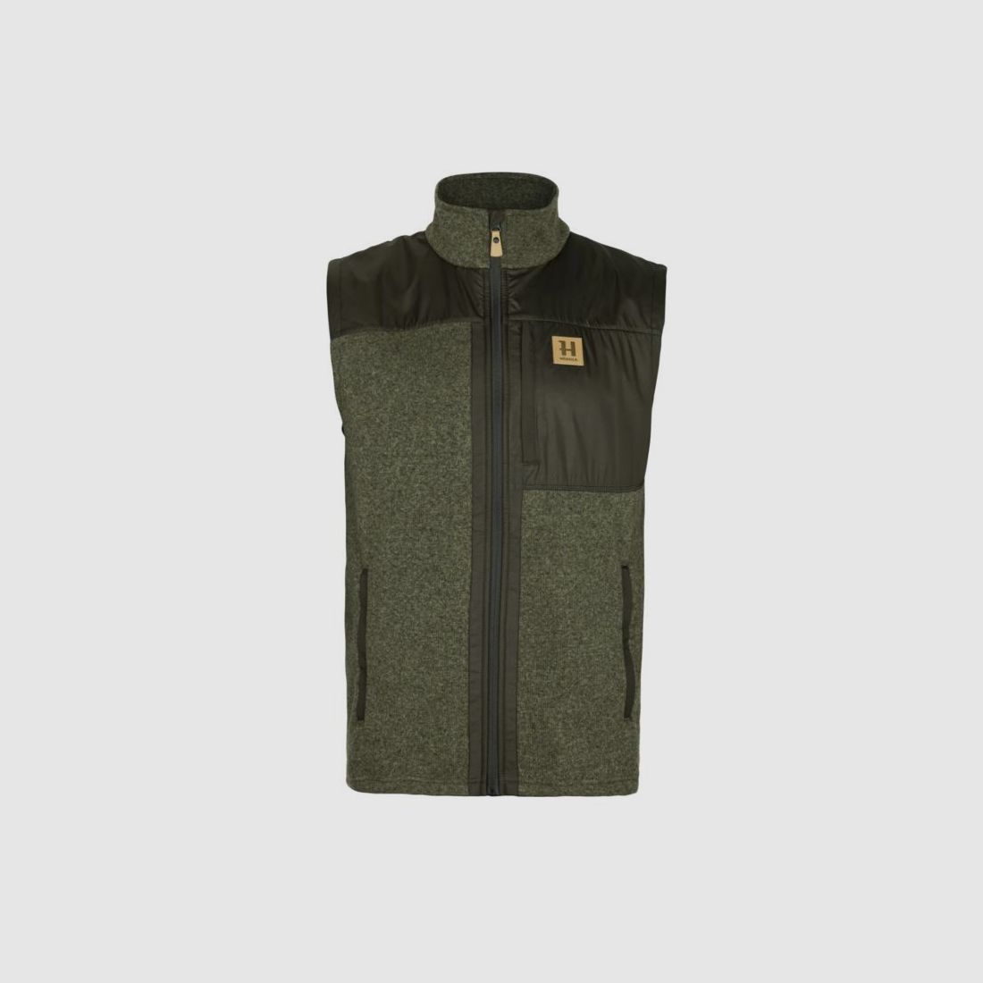 Härkila H-Fleeceweste Kalix | willow green/shadow brown, Bild 2 von 20