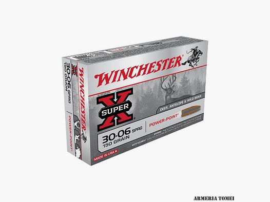 WINCHESTER – 30-06 SPRG POWER POINT 150GR