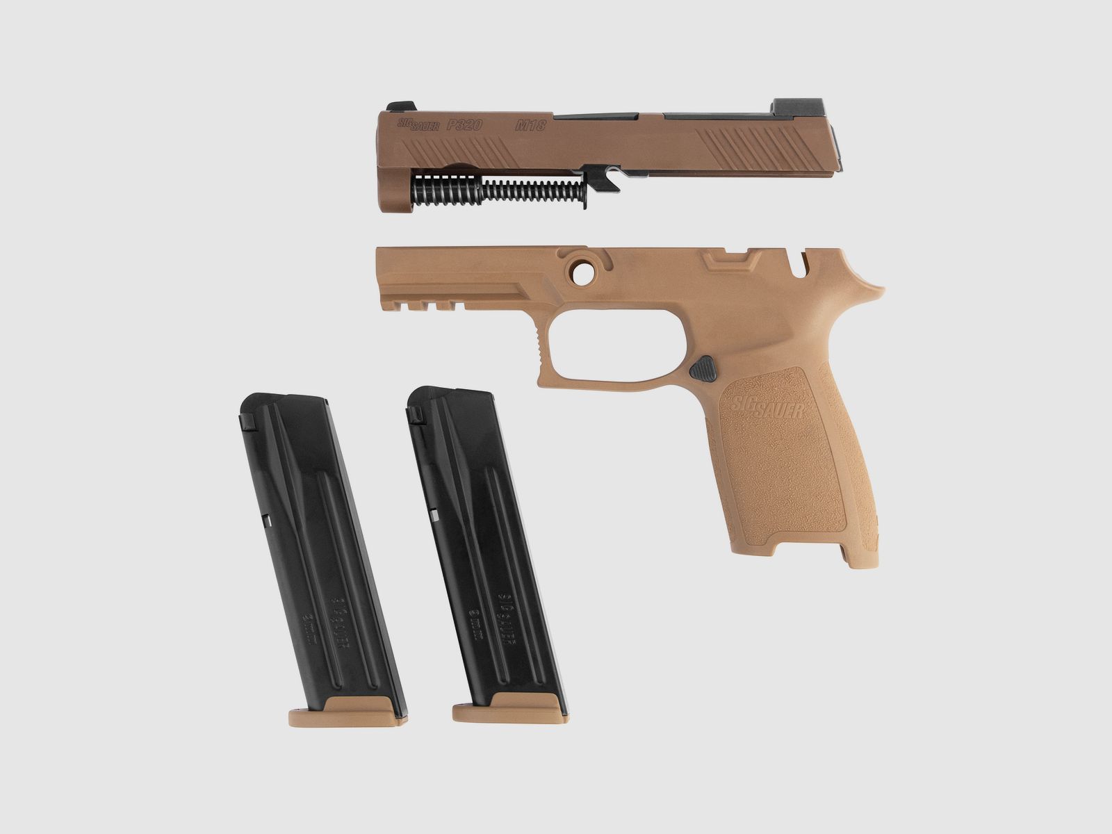 SIG SAUER P320-M18 système interchangeable 9 mm Luger - Armes à feu