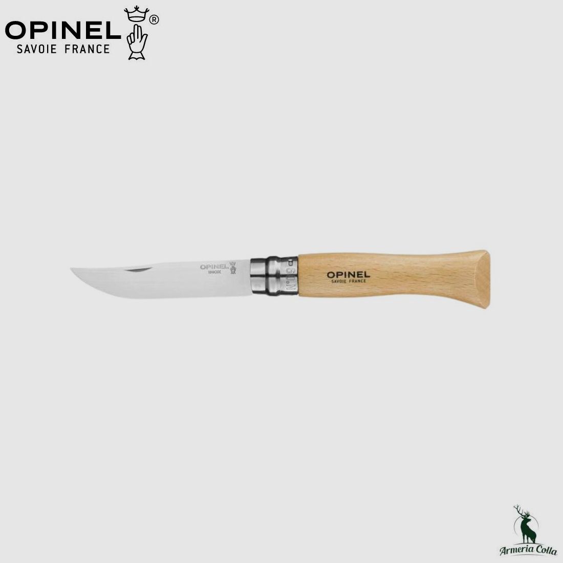 Opinel Messer aus rostfreiem Stahl Nr. 9