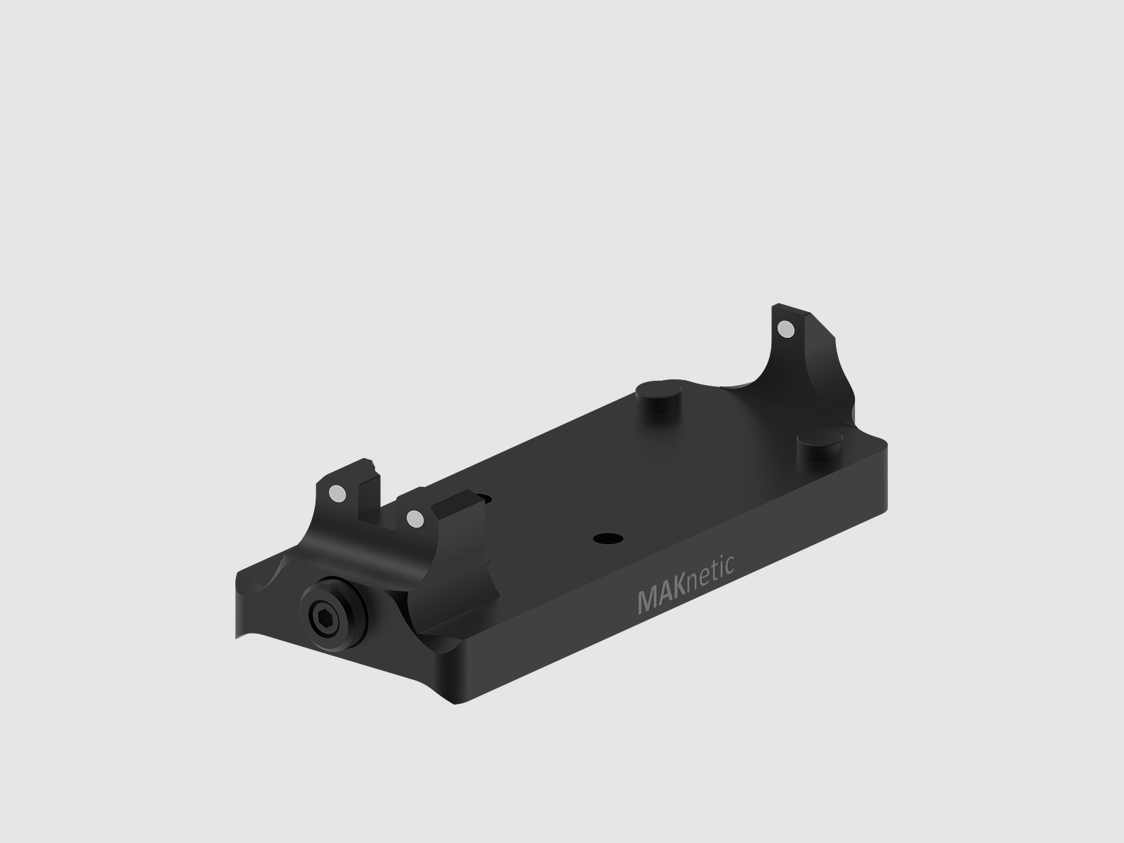 MAKnetic CS Rotpunktmontage für Kurzwaffen Glock | 17/19 Gen 3/4/5 | MAKdot SH