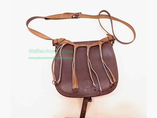 Diverse Hersteller Leder Jagdtasche