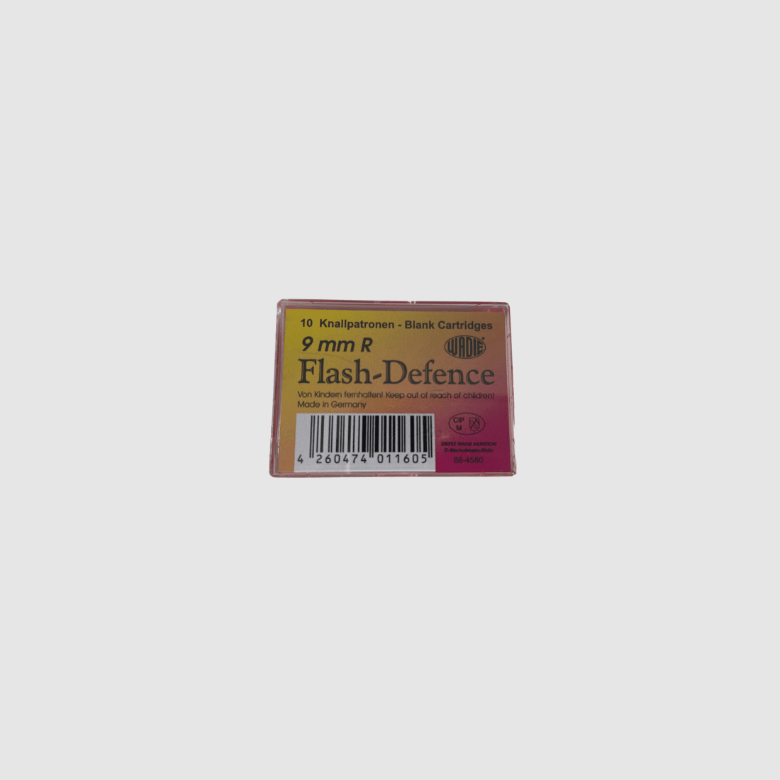 Wadie 9 mm R.K. Flash Defense Platzpatronen - 10 Stk.