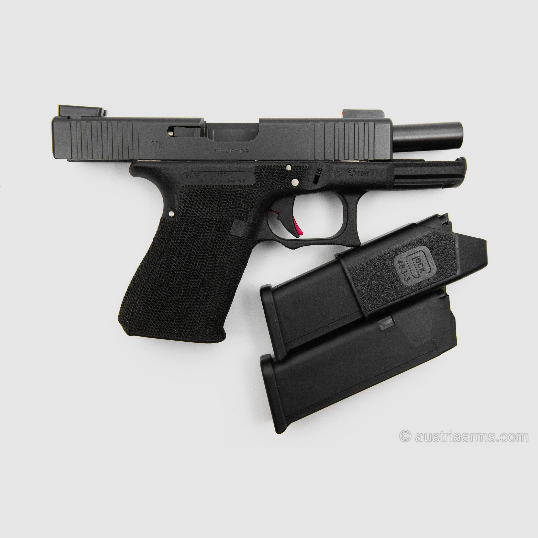 Glock 19 Gen4, voll ausgestattete Customwaffe, 9 x 19 mm, Bild 2 von 5