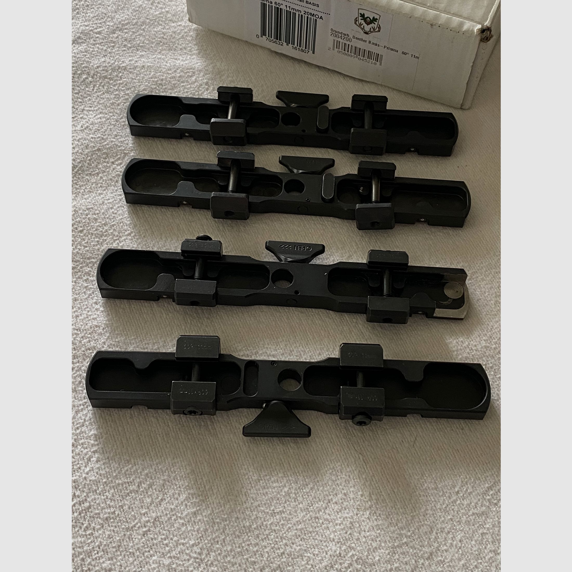 Dentler base mount Picatinny system