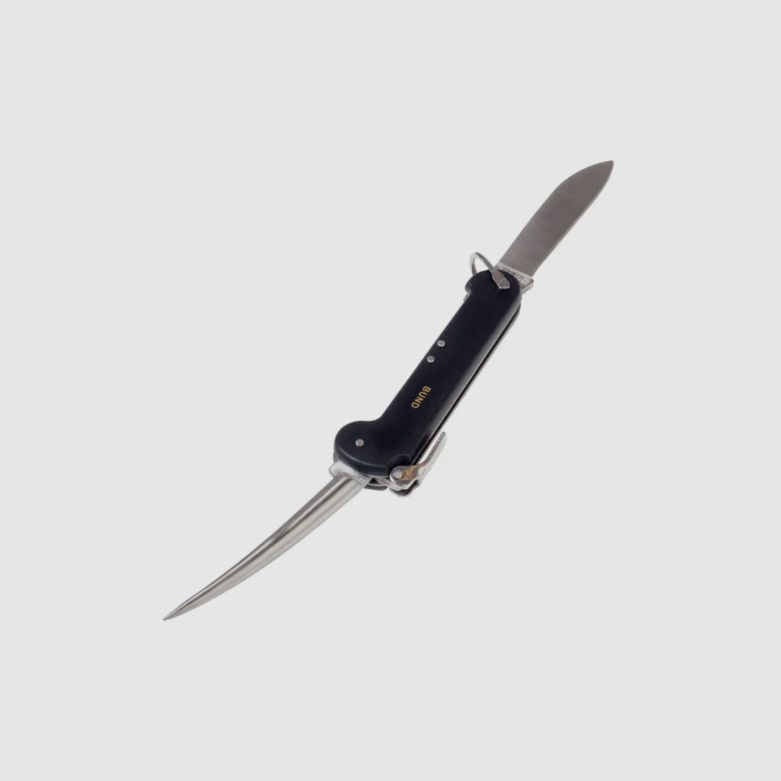 BW Marine Bordmesser Nachbau - mit Marlspieker - Schwarz