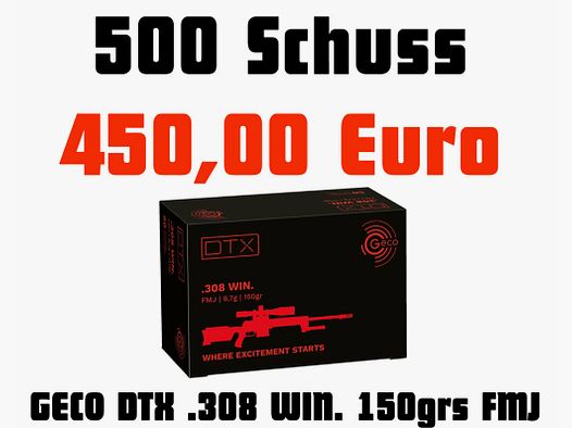 Geco DTX .308 Win 150g