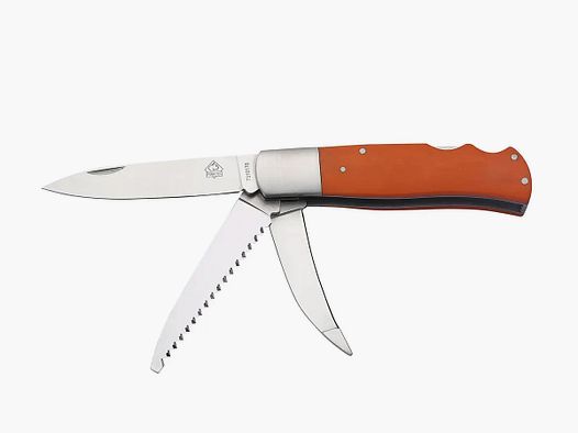 PUMA TEC hunting pocket knife G10 orange