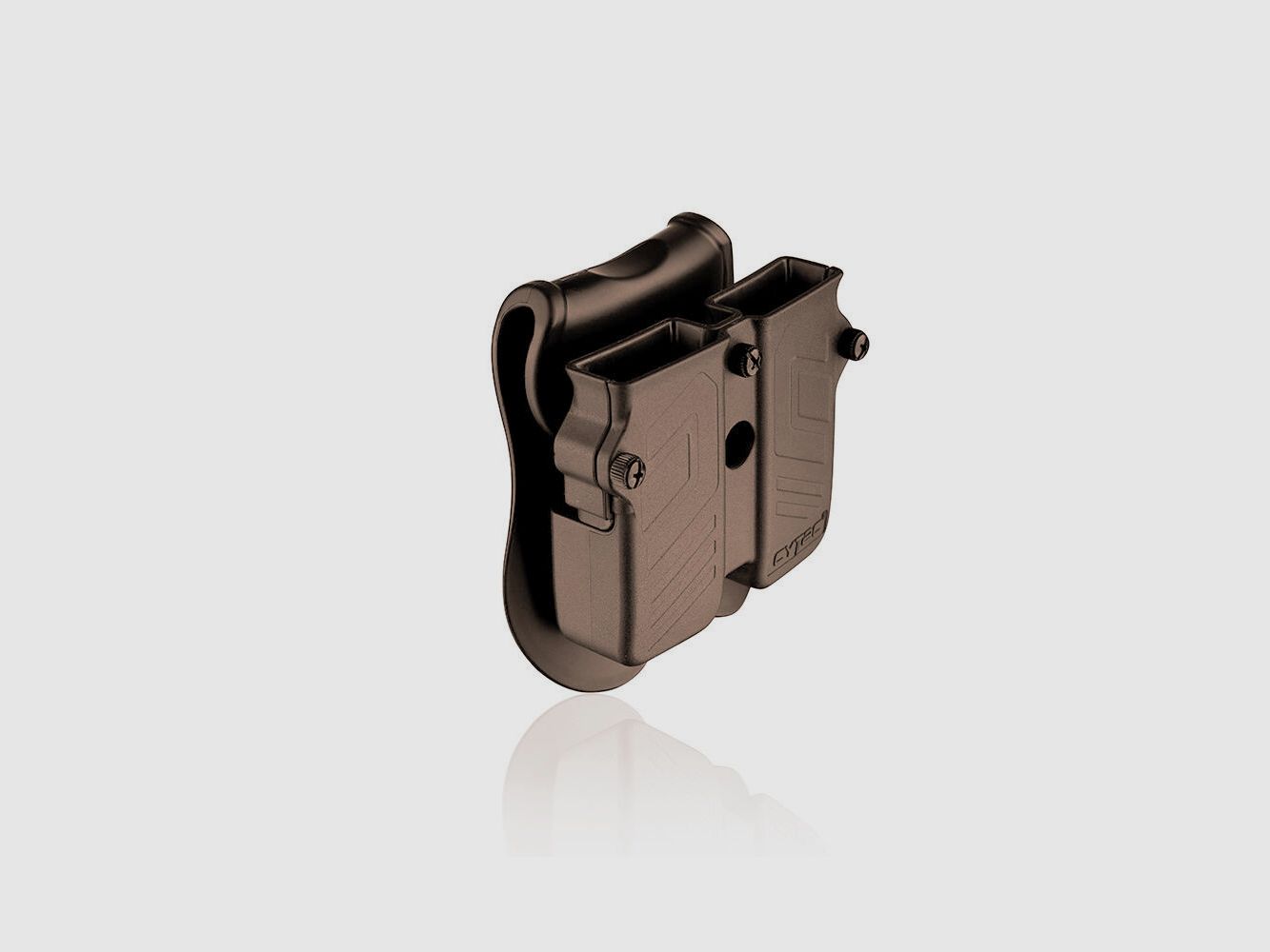 CYTAC Double Mag Pouch Paddle Tan