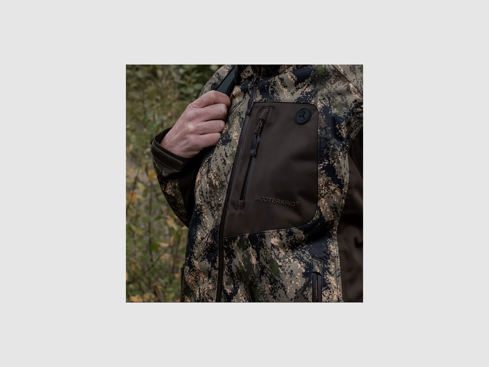 SHOOTERKING Huntflex Damen Jacke Digital Camo Forest Mist