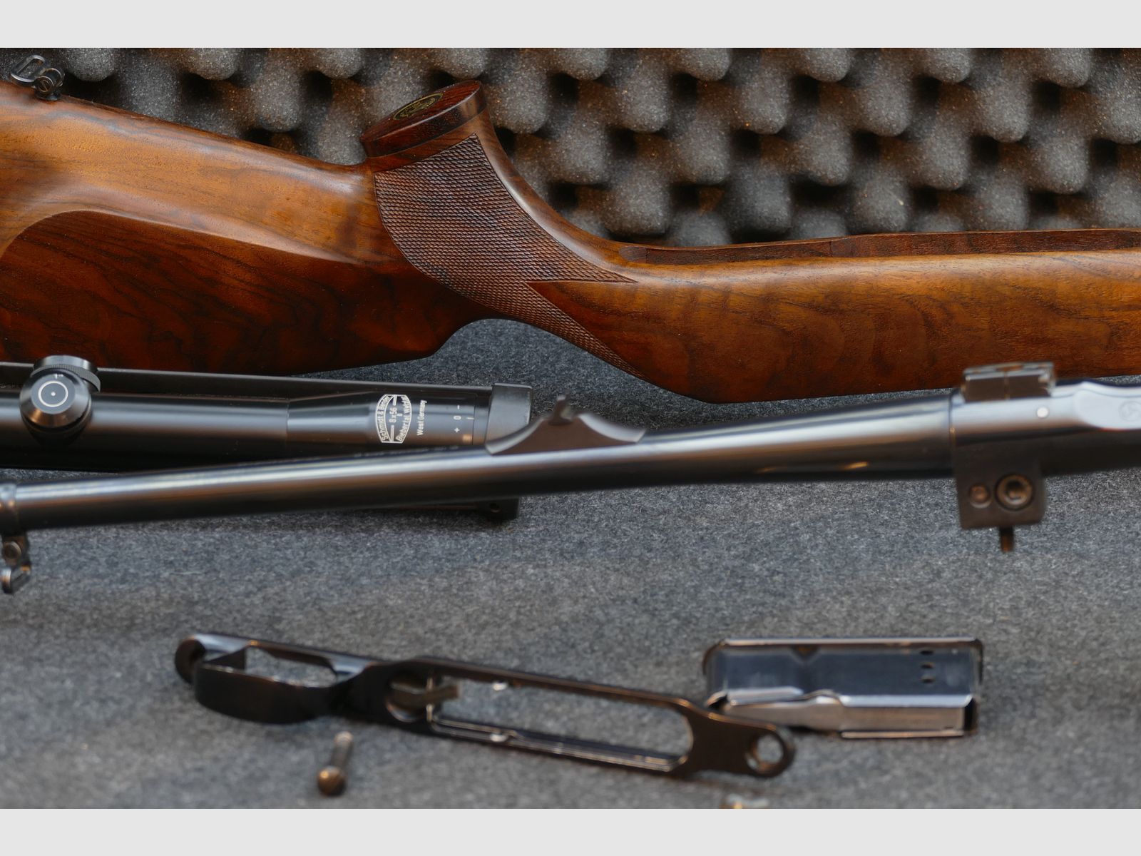 Sauer (Eckernförde) model 90, .30-06Spr – lepsza klasa drewna - Wspaniały stan