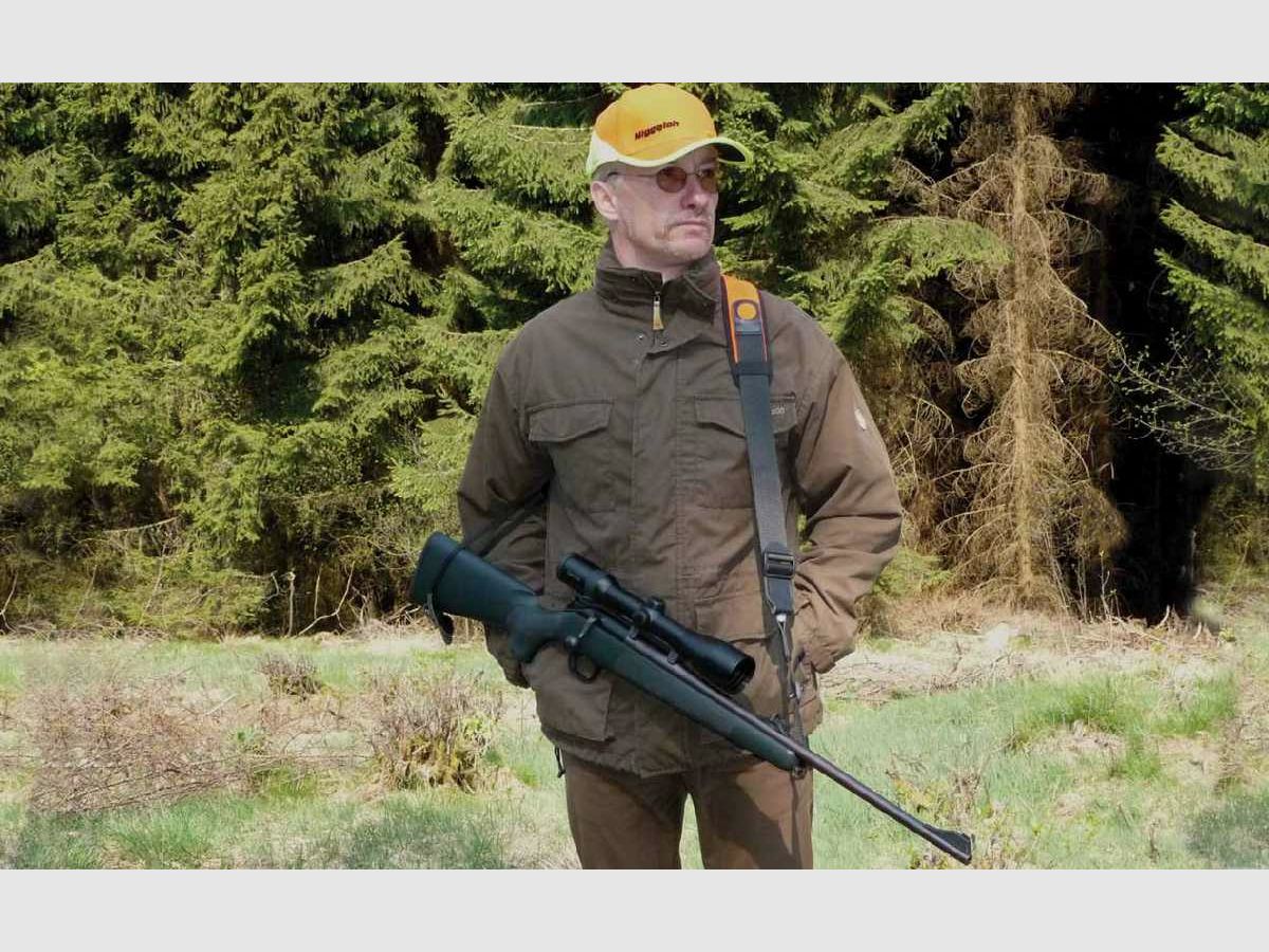 Niggeloh Geweerriem Drückjagd Oranje, afbeelding 2 van 3