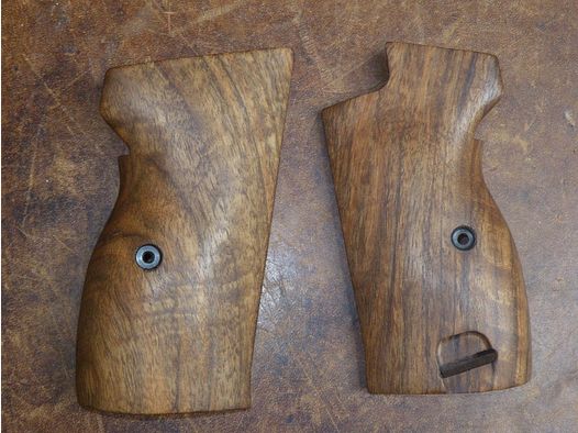 Plaquettes bois Luxe pour pistolet SIG P210 avec grenadière