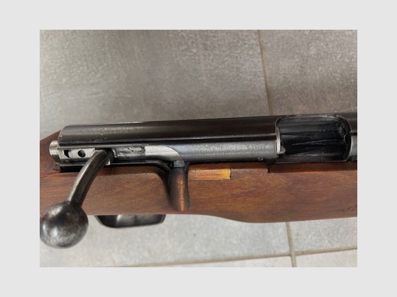 22 lr/ lfb eenlinglader, matchloop met ZF 3-9x ingeschoten S&B 40grs 2,6g