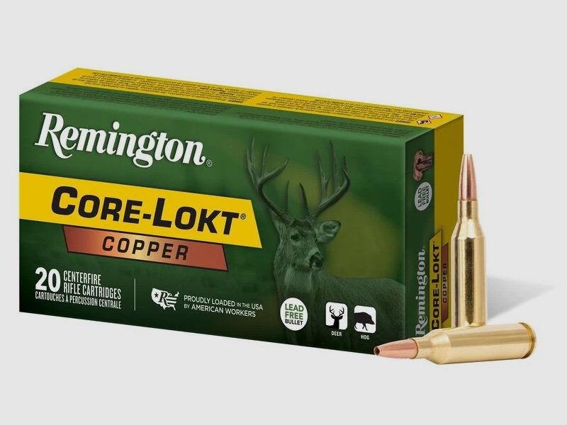 Remington Core-Lokt Copper .30-06 Sprg. 150GR HP 20 cartridges