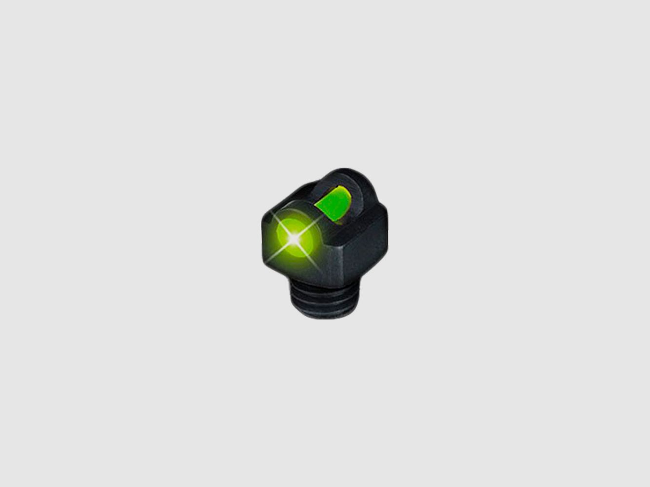 Fiber optic front sight in green ART.023 Stilcrin diam-3, image 1 of 2