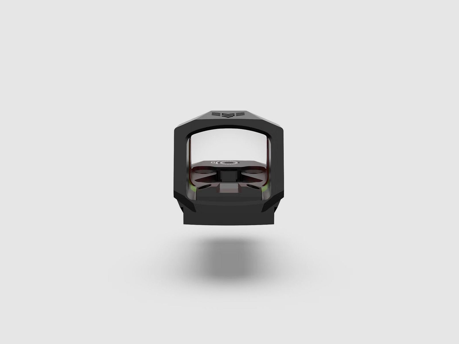 Swampfox Sentinel II 1x20 RMSc Micro-Reflexvisier - 3 MOA Dot, rot, Blackout Rear Sight Guide