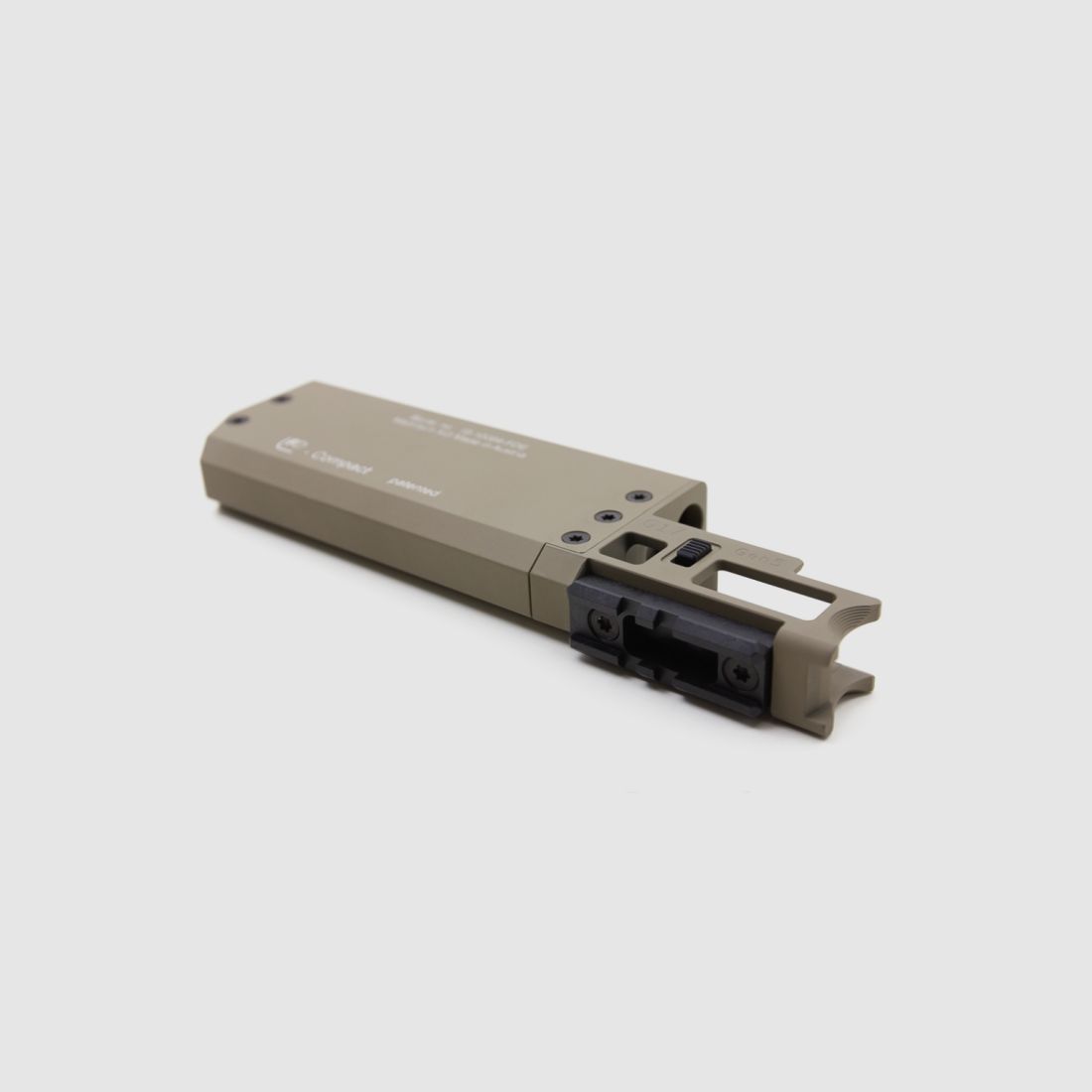 FISCHER SD Schalldämpfer FD919 G3&4 9mm, Glock 19 Gen 3&4, FDE