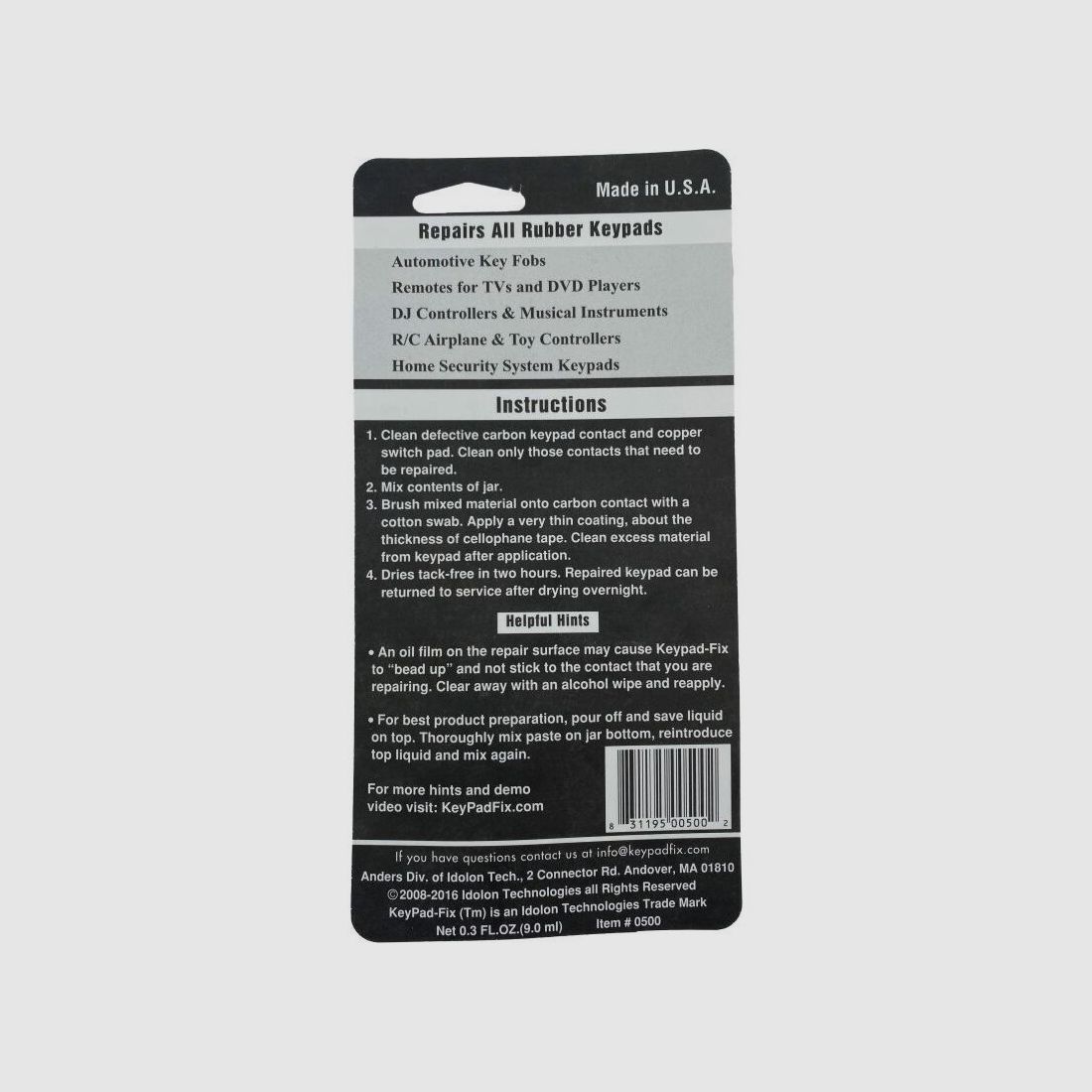 Berger & Schröter KeyPad Fix 9ml