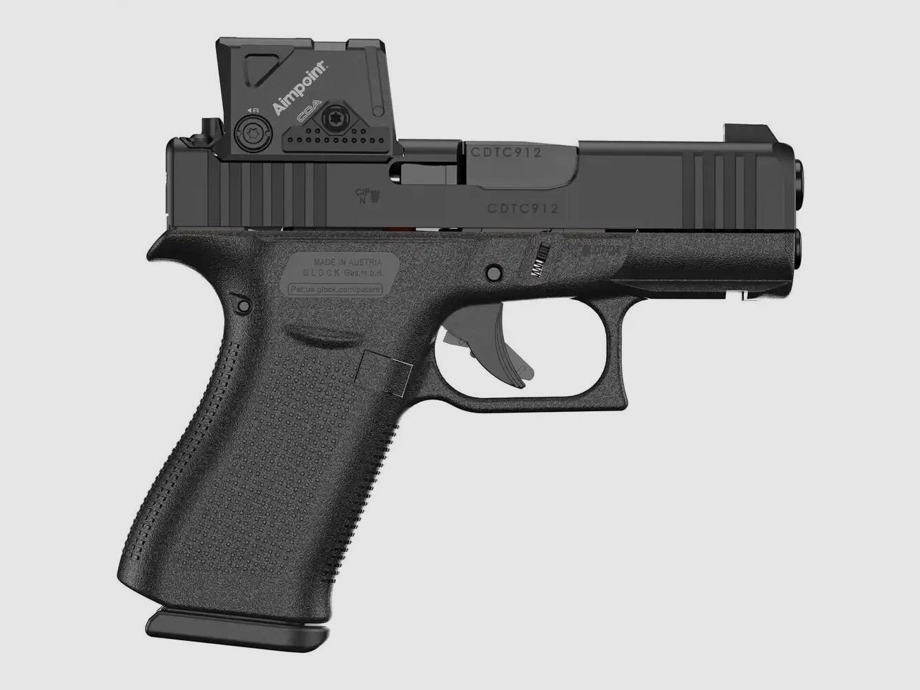 Glock Glock pistola 43X A-CUT™ Combo Glock Glock pistola 43X A-CUT™ Combo