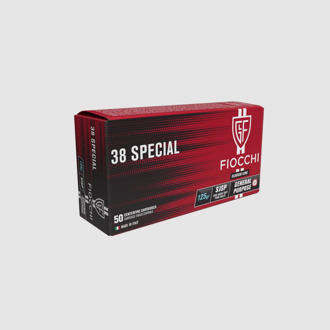 Fiocchi TM SJSP 8,10g - 125gr. .38Special