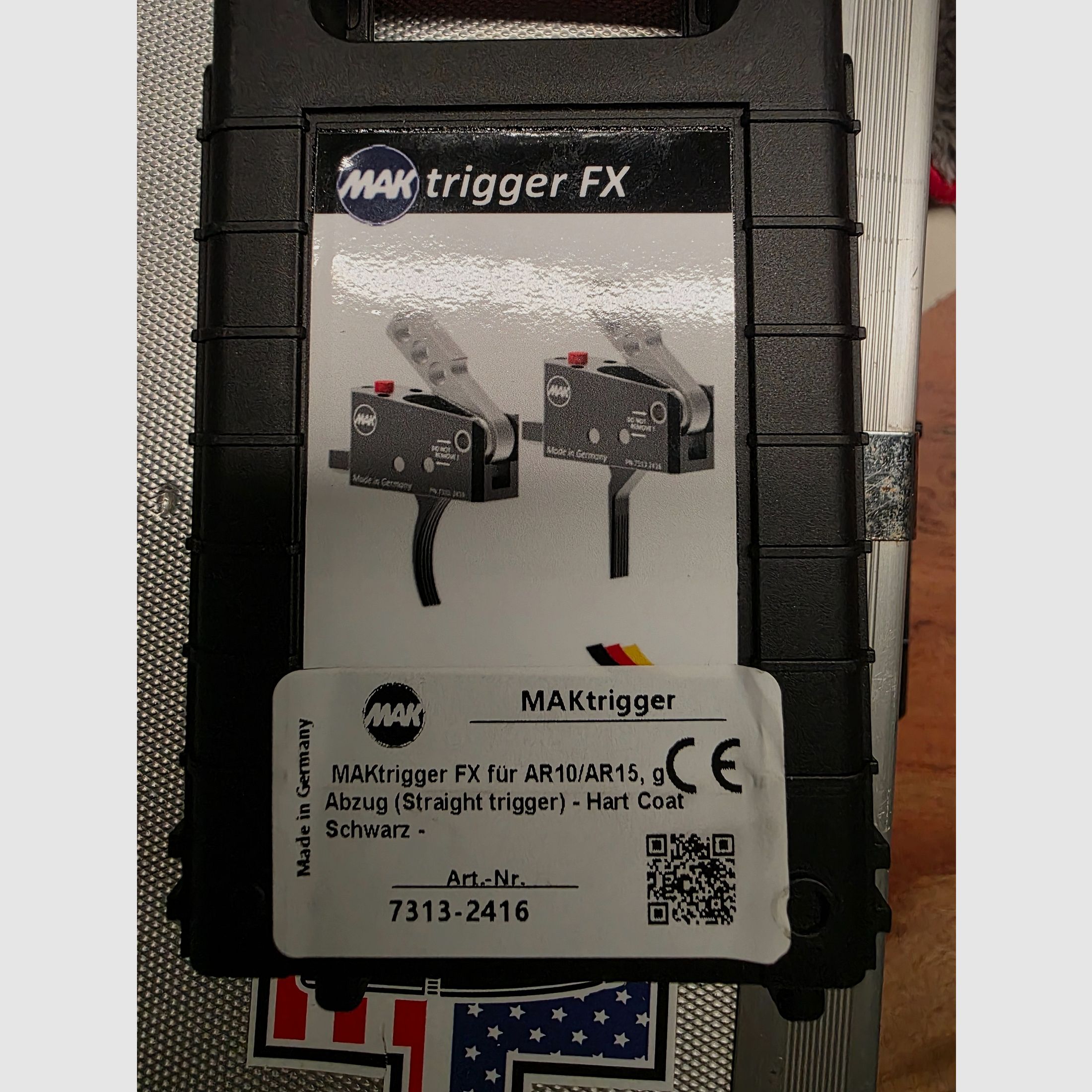 Mak Trigger FX AR10/AR15 Zwart, afbeelding 3 van 4