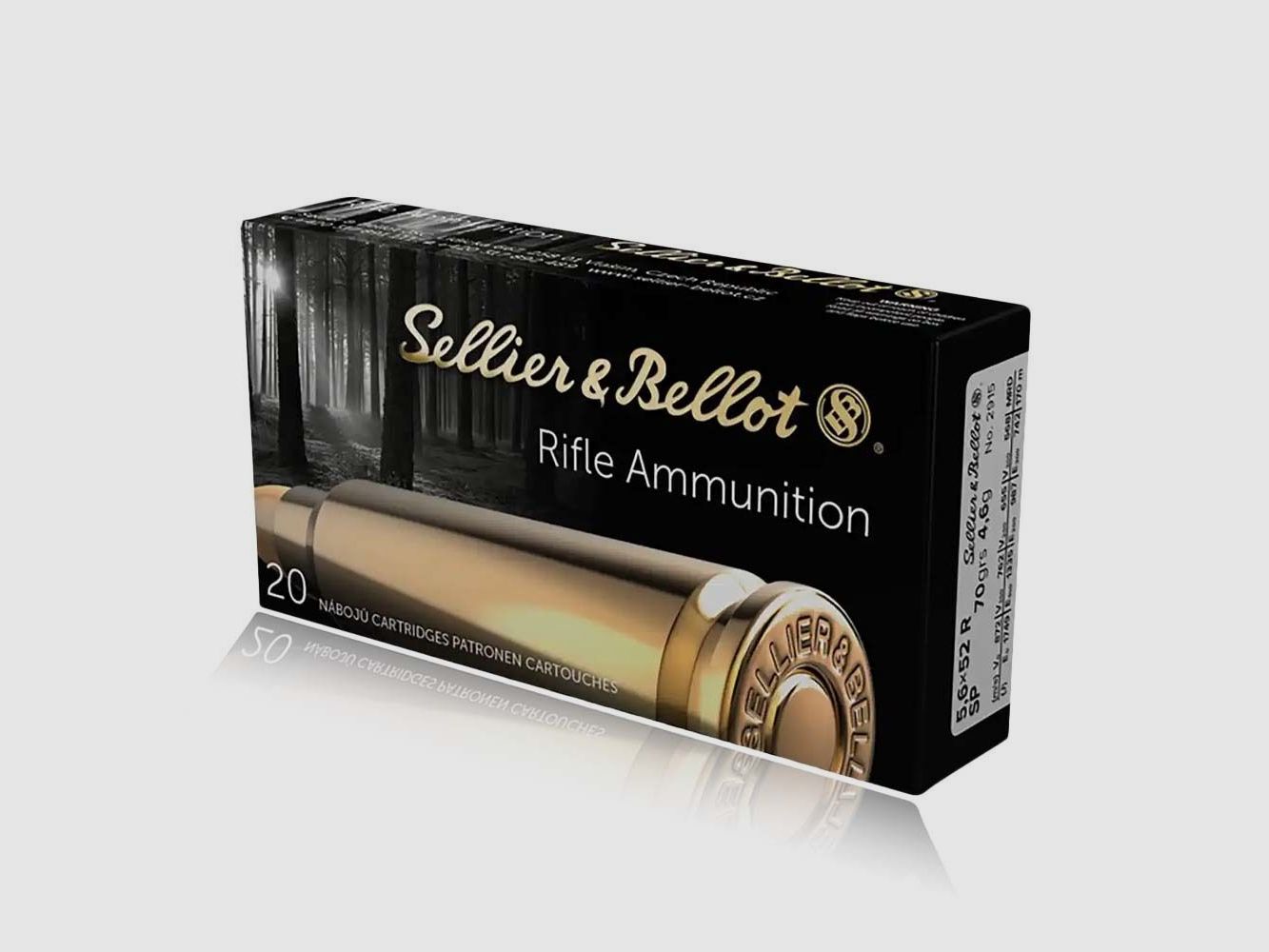 Sellier & Bellot TM 4,6g / 70gr 5,6x52R