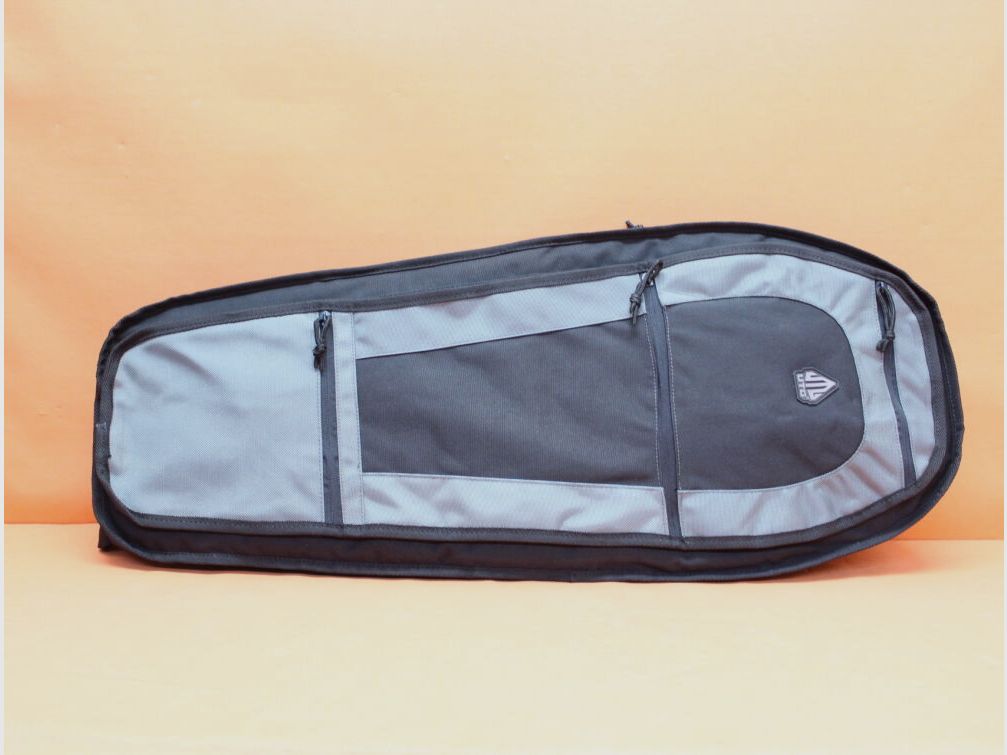 UTG - Leapers UTG Alpha Battle Carrier Sling Pack 34" Black/Metallic Grey (PVC-PSP34) Waffentasche (ca.86x36x15cm)