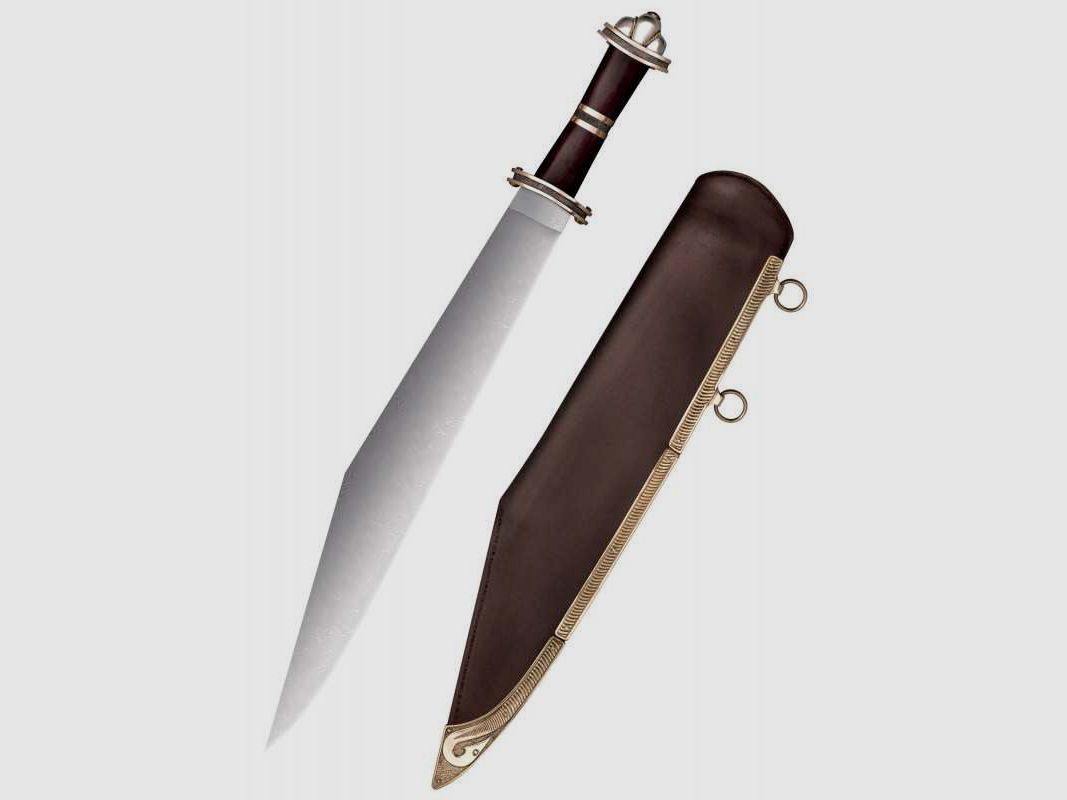 Cold Steel Langsax Schwert aus Damaststahl