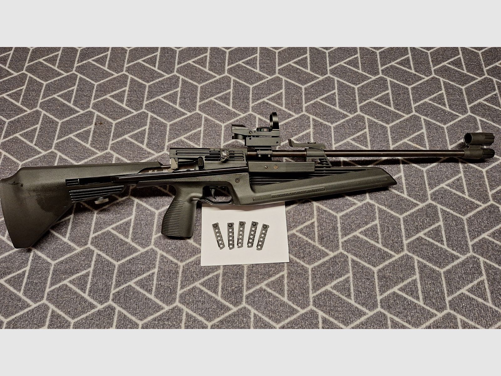 Baikal IJ61/MP61 gas pressure side lever with Reddot - rarity for collectors!