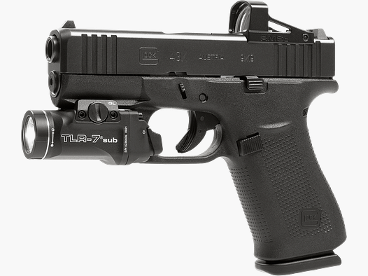 Glock 43X R/MOS/FS Streamlight+Shield Combo – 9mm Para