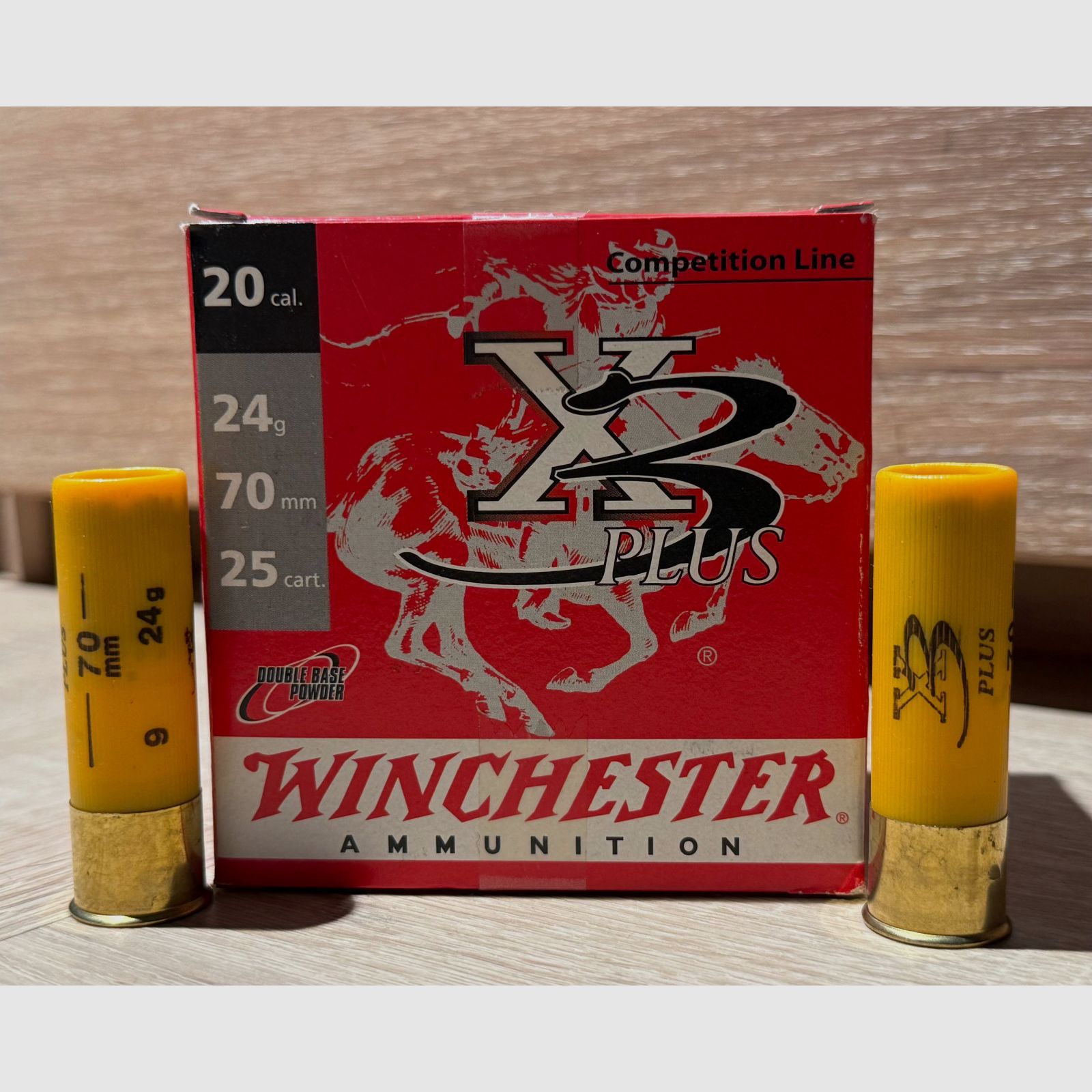 Winchester X3 Plus Competition Line- 20/70 - 24g - No. 9 (2.0mm) - Lead