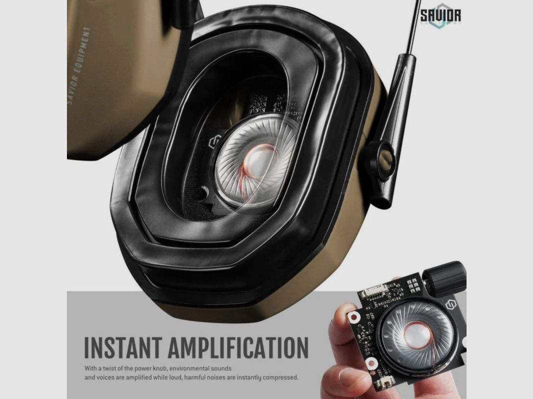 Savior – Apollo Tan Active Gel Ear Protection, image 3 of 7