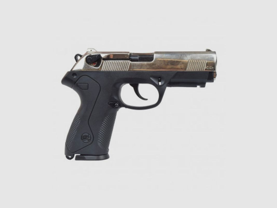 PISTOLA A SALVE – BRUNI REPLICA BERETTA PX4 / P-4 CAL. 8MM (NICKEL), immagine 2 di 2