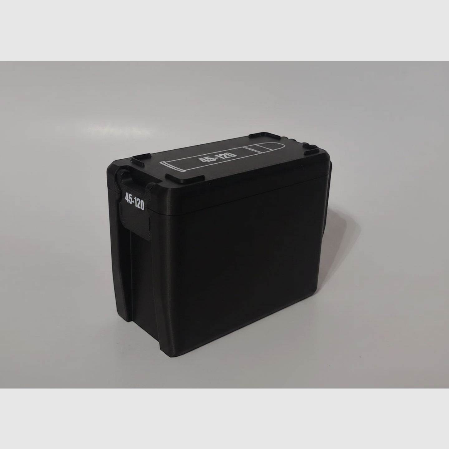 Filamelt Munitionsbox / 45-120 / 'Klapp- / Rastdeckel' / Patronenbox, Ammo Box