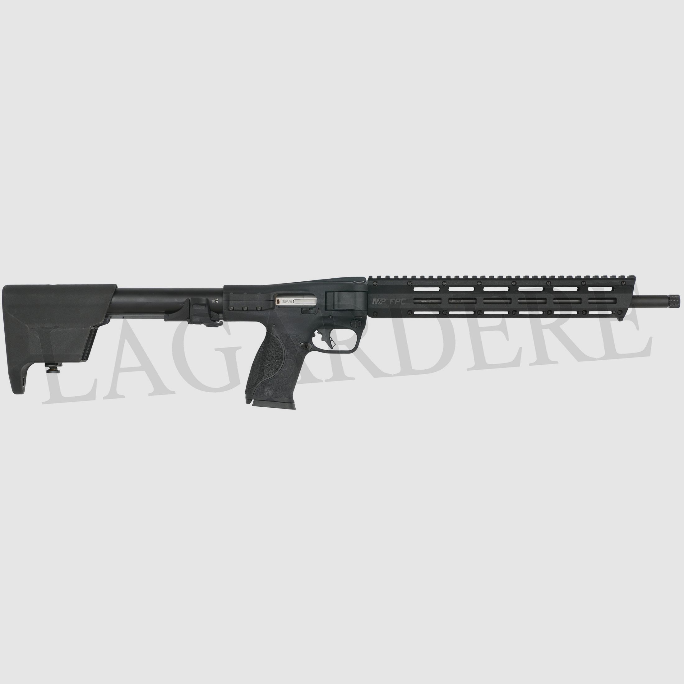 SMITH & WESSON FPC SCHWARZ 16" FALTGEWEHR (SELBSTLADEFLINTE)