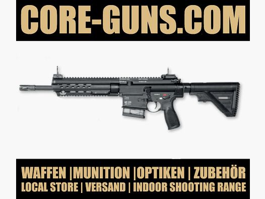 Heckler & Koch MR308 - Rifle semiautomático MR 308 A3 - 13"LL negro HK MR308 disponible de inmediato