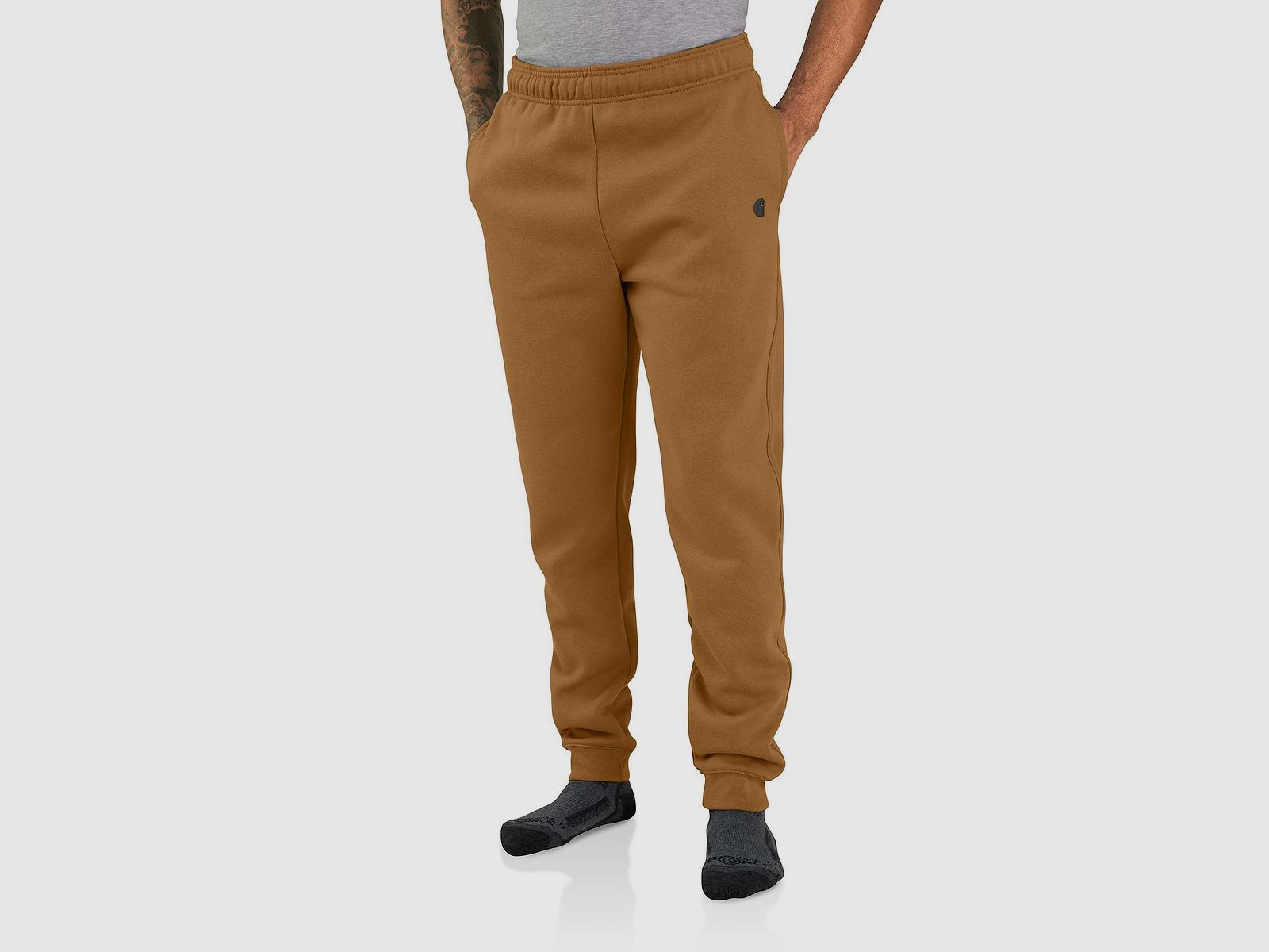 Carhartt Midweight Tapered Sweatpants Men's Carhartt® Brown M