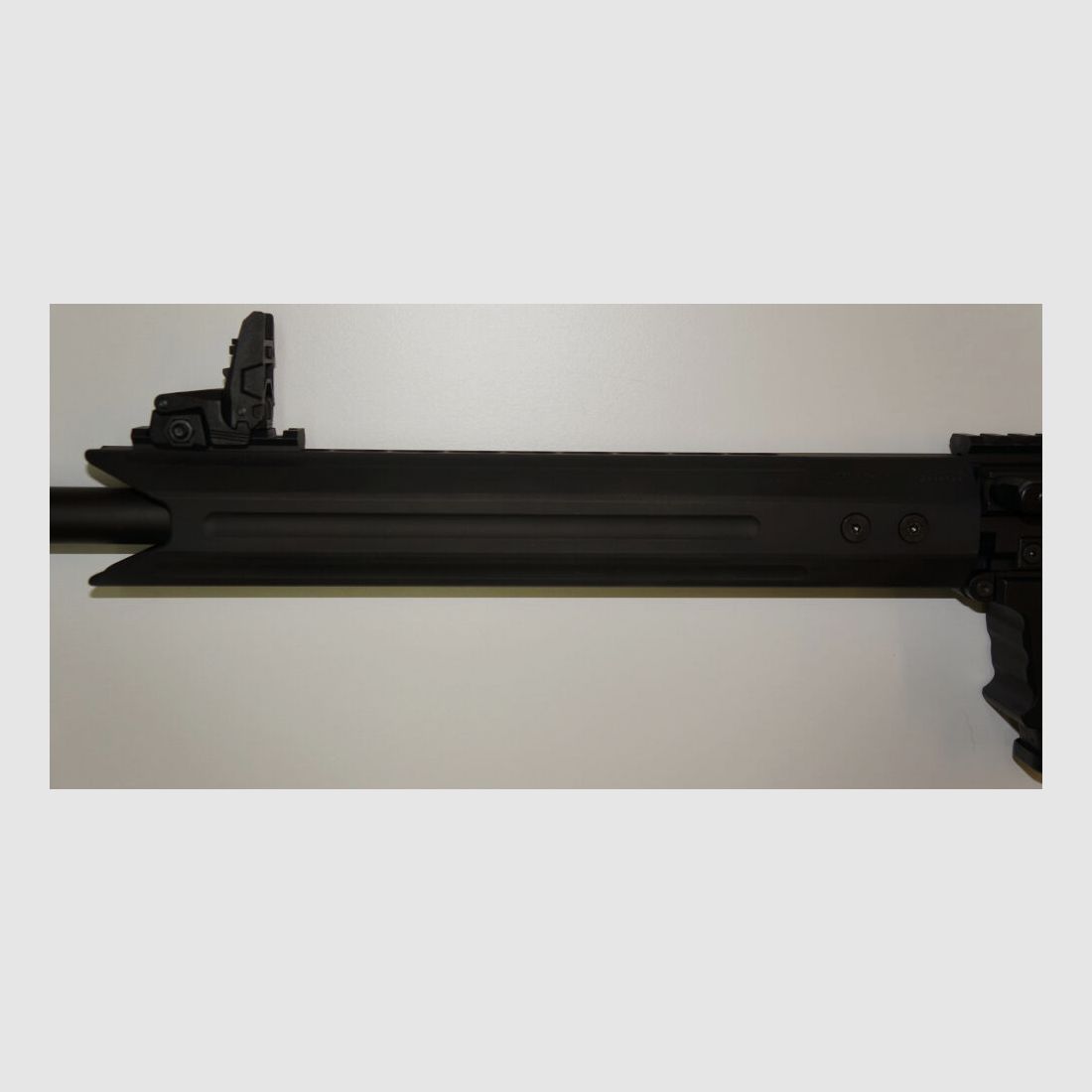 Schwaben Arms GmbH/GWMH Selbstladebüchse GWMH SPC-SPORTER A4 17" (SWISS PISTOL CARBINE) BLACK Kal.9x19 AR15 Glock Magazin