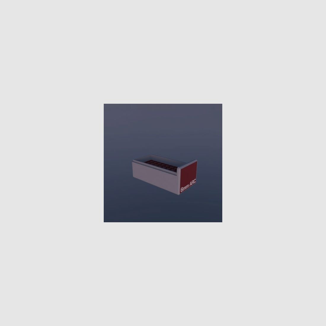 Filamelt Munitionsbox / 6mm ARC / ‘Schiebedeckel’ / Patronenbox, Ammo Box