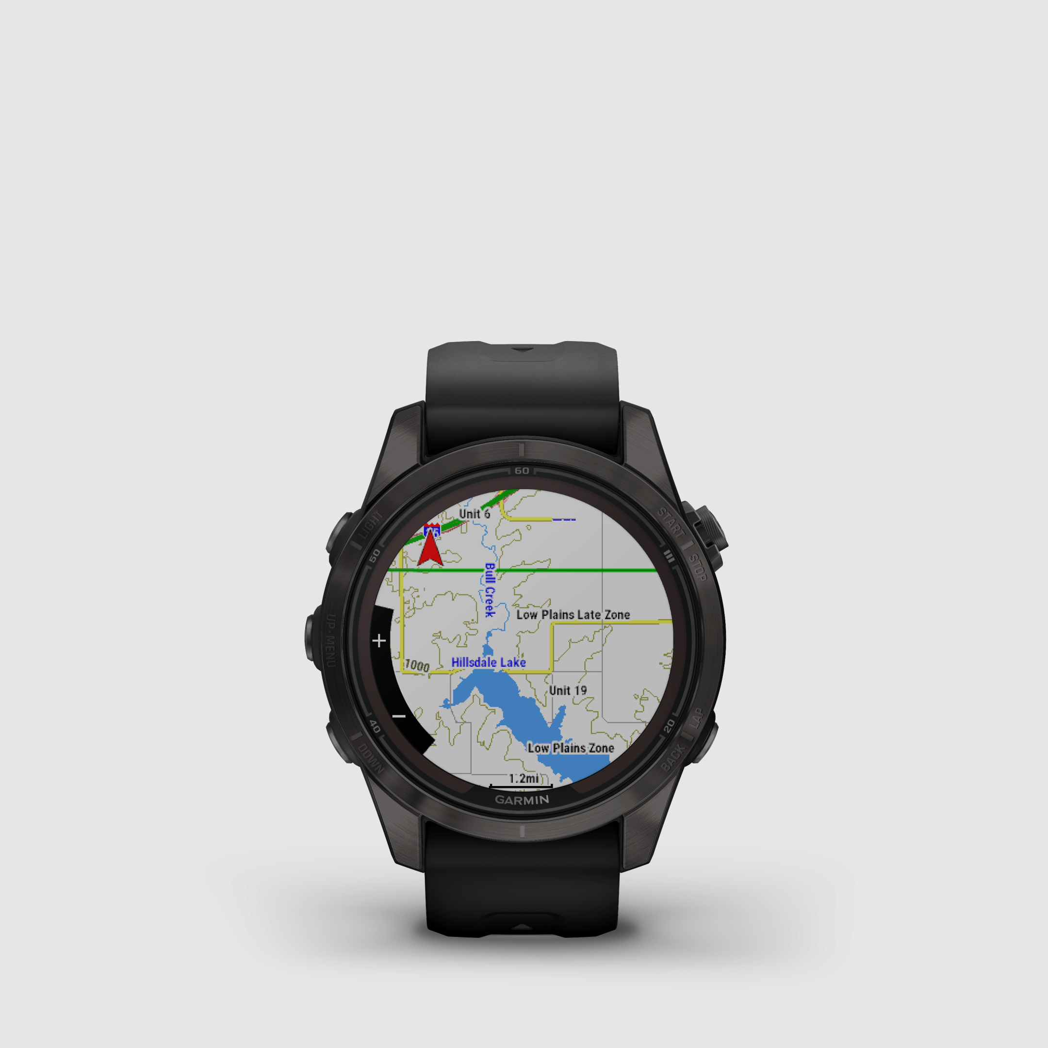 Garmin fēnix® 7S Pro – Wydanie Sapphire Solar, Czarny/Węglowy Szary Tytan DLC z paskiem silikonowym QuickFit® 20 mm, zdjęcie 12 z 12