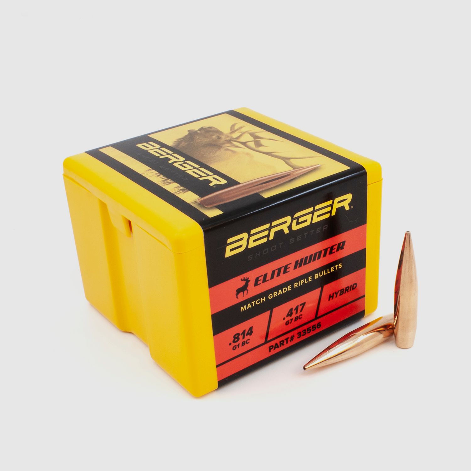 Berger Geschoss .338 Elite Hunter 300GR 100 Stück