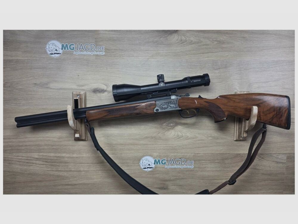 Blaser 97 Bockbüchsflinte mit Wechselsystem BDB 12/76;.308Win