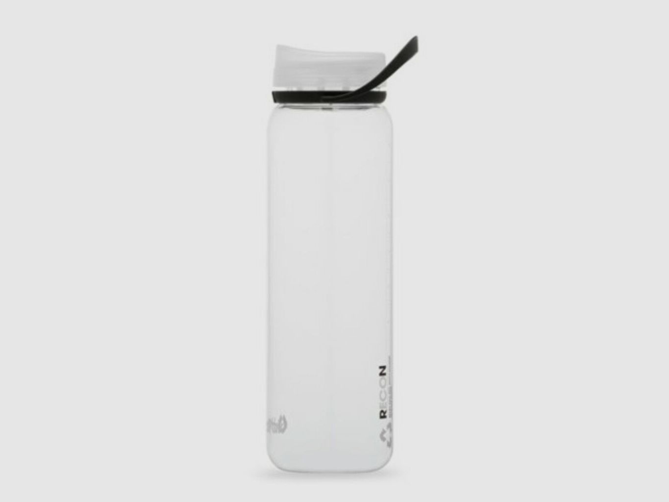 Bouteille réutilisable Hydrapak Recon 1 litre Noire, image 2 sur 4