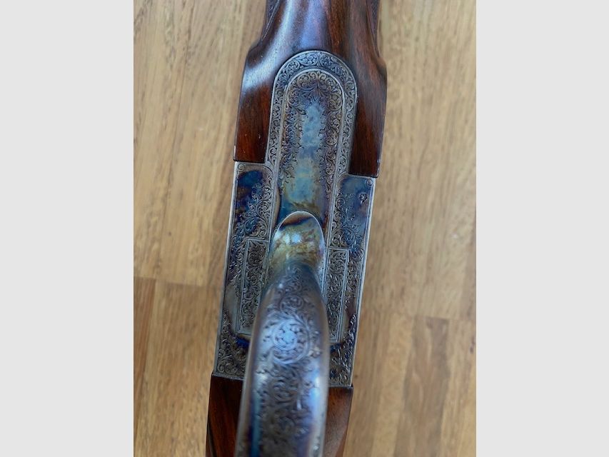Blockbüchse Hagn von Ralf Martini Canada Gravur Florian Güllert, Bunthärung Herr Martini arbeitet nun bei Hartmann und Weiss 8x57IS 